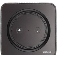 Умная колонка Яндекс Станция Макс (с хабом умного дома Zigbee, черный) - Превью изображения №2 — Интернет-магазин Time-Shop