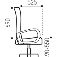 Офисное кресло Brabix Direct EX-580 (черный) - Превью изображения №22 — Интернет-магазин Time-Shop