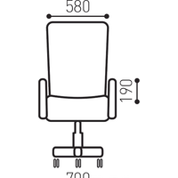 Офисное кресло Brabix Direct EX-580 (черный) - Превью изображения №21 — Интернет-магазин Time-Shop