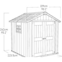  Keter Oakland 757 (2.23x2.29 м) - Превью изображения №5 — Интернет-магазин Time-Shop