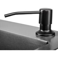 Кухонная мойка Axus LS-6050B Nano Black - Превью изображения №7 — Интернет-магазин Time-Shop