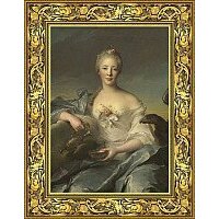 Декарт Классический портрет Королевы Виктории 8Л0516 (в раме)