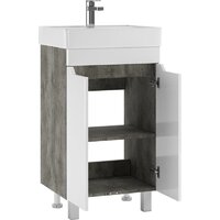  Айсберг Тумба под умывальник Енисей 50 Мечта без ящика (бетон) - Превью изображения №3 — Интернет-магазин Time-Shop