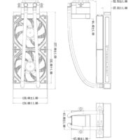Система жидкостного охлаждения для процессора Thermalright Core Matrix 240 Vision ARGB (черный) - Превью изображения №9 — Интернет-магазин Time-Shop