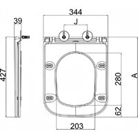 Унитаз напольный Lauter W09 P-TRAP 21900002 + гигиенический душ Neo 21LT0473MW (горизонтальный выпуск) - Превью изображения №22 — Интернет-магазин Time-Shop