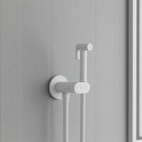 Унитаз напольный Lauter W09 P-TRAP 21900002 + гигиенический душ Neo 21LT0473MW (горизонтальный выпуск) - Превью изображения №18 — Интернет-магазин Time-Shop