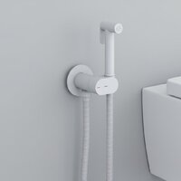 Унитаз напольный Lauter W09 P-TRAP 21900002 + гигиенический душ Neo 21LT0473MW (горизонтальный выпуск) - Превью изображения №19 — Интернет-магазин Time-Shop