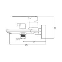 Смеситель Gross Aqua Scandi 2550545C - Превью изображения №2 — Интернет-магазин Time-Shop