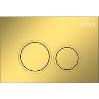 Унитаз подвесной Roxen Antares в комплекте с инсталляцией StounFix Dual Fresh 6 в 1 968010 (кнопка: золото глянцевое ) - Превью изображения №11 — Интернет-магазин Time-Shop