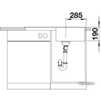 Кухонная мойка Blanco Zia 5 S 526016 (черный) - Превью изображения №4 — Интернет-магазин Time-Shop