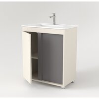  Дабер Тумба под умывальник 013 70 Т13.7.0.19 (бежевый/серый) - Превью изображения №3 — Интернет-магазин Time-Shop