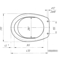 Унитаз приставной Оскольская керамика Дачный - Превью изображения №3 — Интернет-магазин Time-Shop