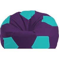 Flagman Мяч М1.1-75 (фиолетовый/бирюзовый)