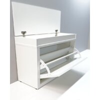 Тумба для обуви Анрат Элана 1к.80 белый - Превью изображения №2 — Интернет-магазин Time-Shop