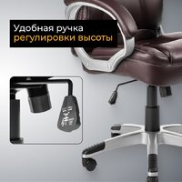 Офисное кресло Mio Tesoro Изотта AF-C7322 (коричневый) - Превью изображения №5 — Интернет-магазин Time-Shop