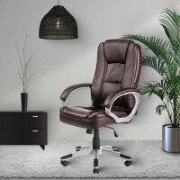 Офисное кресло Mio Tesoro Изотта AF-C7322 (коричневый) - Превью изображения №9 — Интернет-магазин Time-Shop