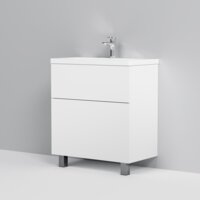  AM.PM Тумба под умывальник Gem 75 M90FSX07522WG32 (2 ящика, белый) - Превью изображения №5 — Интернет-магазин Time-Shop