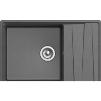 Кухонная мойка GranFest GF-LV-760L (графит) - Превью изображения №2 — Интернет-магазин Time-Shop