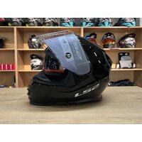 Мотошлем LS2 FF800 Storm Solid (L, черный) - Превью изображения №14 — Интернет-магазин Time-Shop