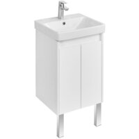  Акватон Тумба под умывальник Сканди Doors 45 1A278701SD010 (белый) - Превью изображения №2 — Интернет-магазин Time-Shop