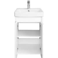  Акватон Тумба под умывальник Сканди Doors 45 1A278701SD010 (белый) - Превью изображения №4 — Интернет-магазин Time-Shop