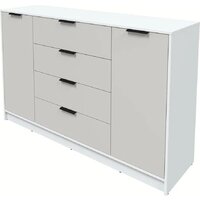 Тумба Интерлиния Концепт КТ-Т160 (персидский жемчуг/белый платинум) - Превью изображения №2 — Интернет-магазин Time-Shop