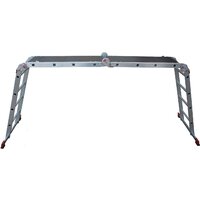 Лестница-трансформер Новая высота NV 333 с помостом профессиональная 4x4 ступени - Превью изображения №3 — Интернет-магазин Time-Shop