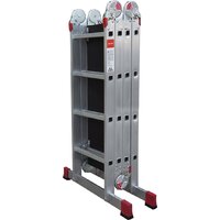 Лестница-трансформер Новая высота NV 333 с помостом профессиональная 4x4 ступени - Превью изображения №8 — Интернет-магазин Time-Shop