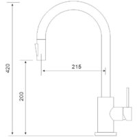 Смеситель Gross Aqua Neosteel 3140609SS - Превью изображения №2 — Интернет-магазин Time-Shop