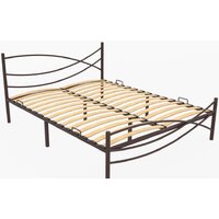 Кровать ИП Князев Калифорния 140x190 (коричневый) - Превью изображения №3 — Интернет-магазин Time-Shop