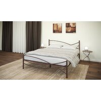 Кровать ИП Князев Калифорния 140x190 (коричневый) - Превью изображения №2 — Интернет-магазин Time-Shop