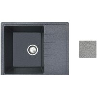 Кухонная мойка БелЭворс Mila L + смеситель W74004-9 + дозатор L405-1 (серый/сатин) - Превью изображения №8 — Интернет-магазин Time-Shop