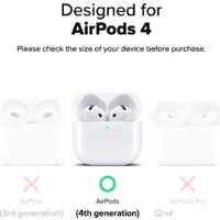 Чехол Ringke Onyx Magnetic для Airpods 4 Warm Gray - Превью изображения №3 — Интернет-магазин Time-Shop