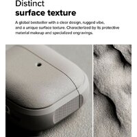 Чехол Ringke Onyx Magnetic для Airpods 4 Warm Gray - Превью изображения №8 — Интернет-магазин Time-Shop