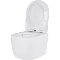 Унитаз подвесной Roxen Porto 530155-01 Rimless Soft Close - Превью изображения №7 — Интернет-магазин Time-Shop