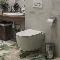 Унитаз подвесной Roxen Porto 530155-01 Rimless Soft Close - Превью изображения №3 — Интернет-магазин Time-Shop