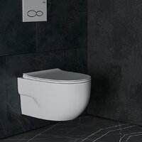 Унитаз подвесной Roxen Porto 530155-01 Rimless Soft Close - Превью изображения №4 — Интернет-магазин Time-Shop