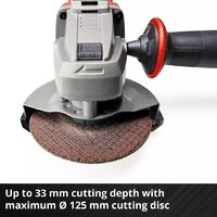 Угловая шлифмашина Einhell TE-AG 18/125-2 Li-Solo 4431168 (без АКБ) - Превью изображения №8 — Интернет-магазин Time-Shop