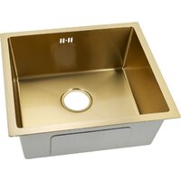 Кухонная мойка ARFEKA ECO AR 450*450 GOLD PVD NANO - Превью изображения №5 — Интернет-магазин Time-Shop