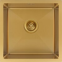 Кухонная мойка ARFEKA ECO AR 450*450 GOLD PVD NANO - Превью изображения №2 — Интернет-магазин Time-Shop