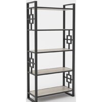 Hype Mebel Квадро 80x170 (черный/дуб галифакс натуральный)