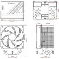 Кулер для процессора ID-Cooling Frozn A610 ARGB - Превью изображения №7 — Интернет-магазин Time-Shop