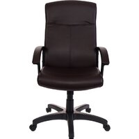 Офисное кресло Бюрократ DOMINUS-BR (коричневый) - Превью изображения №2 — Интернет-магазин Time-Shop