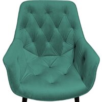 Стул с подлокотниками Ваш день Archi Barkhat 19 (зеленый) - Превью изображения №7 — Интернет-магазин Time-Shop