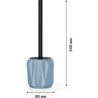 Аксессуары для ванной и туалета FORA Triangle (4 предмета) - Превью изображения №8 — Интернет-магазин Time-Shop