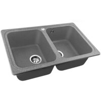 Кухонная мойка Gerhans C02 (графит) - Превью изображения №3 — Интернет-магазин Time-Shop
