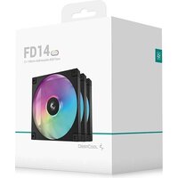 Комплект вентиляторов для корпуса DeepCool FD14 ARGB R-FD14-BKAPN3-G - Превью изображения №10 — Интернет-магазин Time-Shop