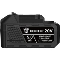 Аккумулятор Deko UNV5.0 CORE 082-1014 (20В/5 Ач) - Превью изображения №3 — Интернет-магазин Time-Shop