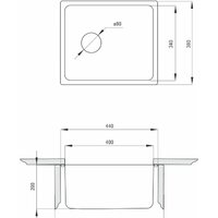 Кухонная мойка Deante Egeria ZPE 010A - Превью изображения №2 — Интернет-магазин Time-Shop