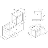 Газовый духовой шкаф Krona Stretto 45 BL - Превью изображения №3 — Интернет-магазин Time-Shop